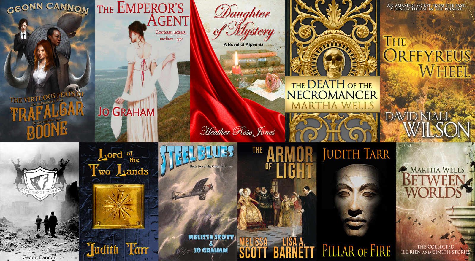 image of book covers